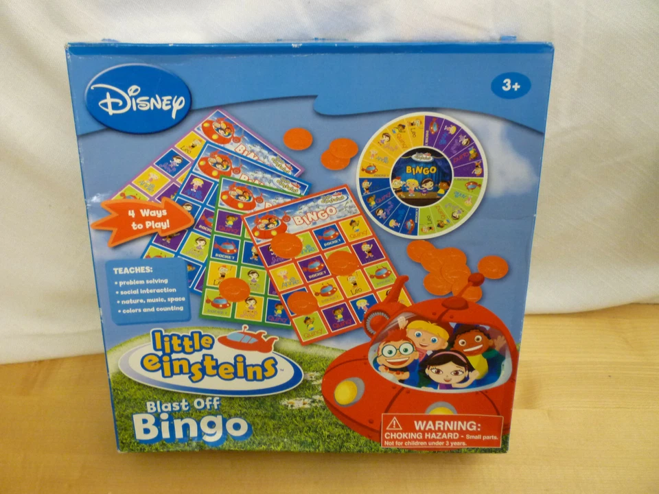 Disney Little Einsteins Blast off Bingo Game Educational