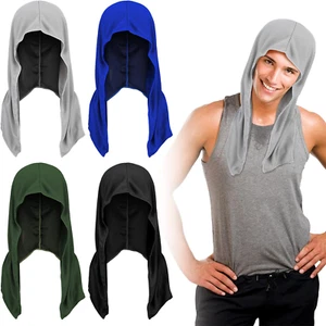 4er Pack Kühlende Hoodie Handtücher für Männer Kühltücher zur Hals- und Gesichtskühlung - Bild 1 von 7