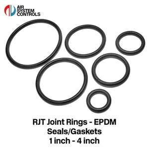 RJT Joint Rings EPDM - Hygienic Seals for RJT Unions, Gasket, BS4825 - Picture 1 of 7