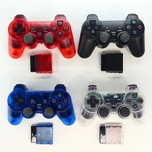 Bluetooth Gamepad for PS1 PS2 Wireless Controller 4 Color Variation PlayStation - Picture 1 of 37