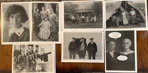LOTE de 16 tarjetas de humor retorcidas con fotos en blanco y negro de colección del Institute of Laugh Therapy - Imagen 1 de 9