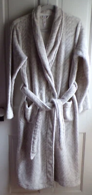 Gilligan & Omalley очень мягкий серый пояс надежном длинным рукавом халат размер XS - Изображение 1 из 4