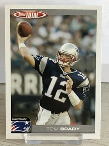Topps Total Tom Brady New England Patriots #200 2004 - Imagen 1 de 2