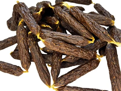 CRAZY PAWS T Forrest Natural Venison, Chicken, Fish Sausages dog treats / rewards Bulk NEW