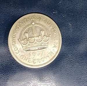 1937 Australian crown - Picture 1 of 2