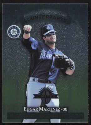 1997 Donruss Limited Edgar Martinez (HOF) & Todd Walker Counterparts Card #65 - Image 1 of 2