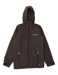 COLUMBIA Mens Omni-Shield Hooded Windbreaker Jacket UK 36 Small Grey CY02 - Picture 1 of 3