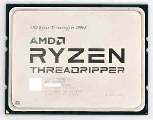 Processori AMD Ryzen Threadripper 3990X 3,8 GHz 64 core 128 thread sTRX4 2,9 GHz - Foto 1 di 2