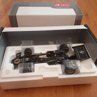 1/18 Lotus 72D E. Fittipaldi  British GP JPS 1972 Quartzo Diecast Race Car Q9007 - Image 1 of 4