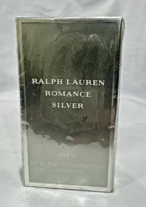 RARE Ralph Lauren ROMANCE SILVER 1.7oz / 50ml EDT New Sealed Box *Discontinued* - Picture 1 of 3