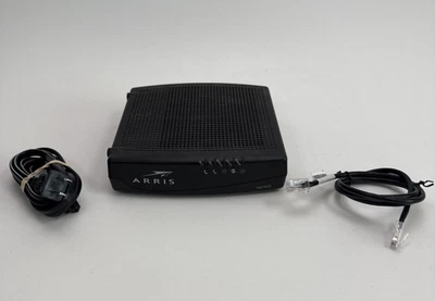 ARRIS Touchstone TM1602A Cable Modem With Power Cord Charter Optimum Spectrum - Image 1 of 4