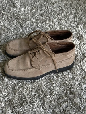 Mocasines Oxford TOD’S para mujer de gamuza de cuero con cordones talla 35,5 Foto 1 de 4