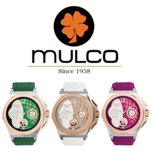 Mulco Enchanted MW-5-3813-473 watch with green silicone strap - Picture 1 of 4