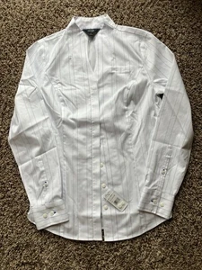 Neu mit Etikett Brooks Brothers For United Nadelstreifen Damen Knopfleiste Größe 4 - Bild 1 von 9