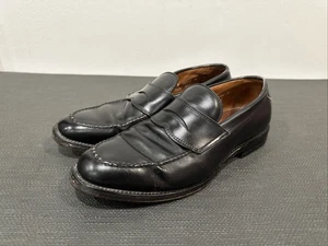 Mocassini Allen Edmonds Hinsdale neri 2804 penny taglia 9 D - Foto 1 di 10