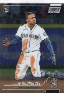 Julio Rodriguez 2022 Topps Stadium Club - #148 Chrome (RC) - MINT - Picture 1 of 1