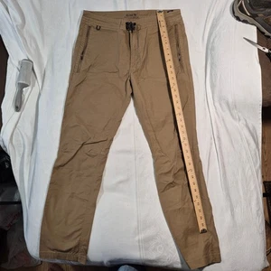 ROARK LAYOVER HOSE HELLBRAUN 33 TAILLE REISSVERSCHLUSS TASCHEN KORDELZUG - Bild 1 von 13