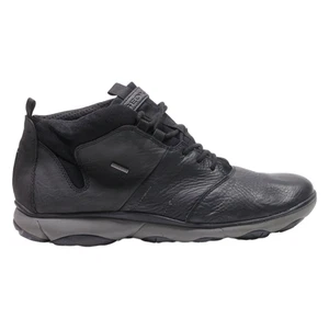 GEOX Botines Negro Sintético Para Hombre Reino Unido 10.5 - Imagen 1 de 6