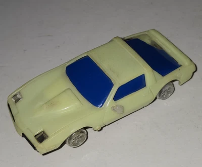 Coche Ranura Artin Pontiac Firebird Escala 1/43 Brilla en la Oscuridad De Colección - Funciona COMO ESTÁ Foto 1 de 4