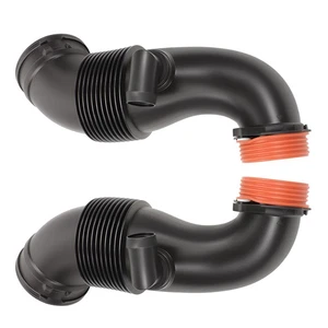 LEFT&RIGHT AIR INTAKE BOOT PIPE for 13717638568 13717638569 2014-2019 BMW X5 X6 - Picture 1 of 9