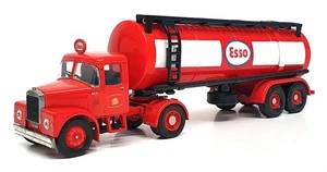 Corgi 1/50 Scale 16302 - Scammell Highwayman Tanker Trailer "Esso" - Red/White - Picture 1 of 6