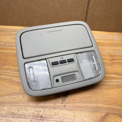 Conjunto de luces de mapa domo consola superior Honda Ridgeline gris Homelink Foto 1 de 4