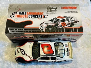 DALE EARNHARDT JR SIGNED 2003 TRIBUTE CONCERT NASCAR 1/24 CAR!!!! - Picture 1 of 6