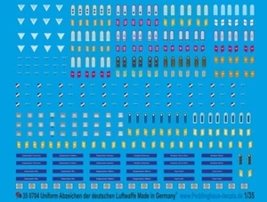 Peddinghaus-Decals 1/35 0704 Insignes D'Uniforme - Photo 1 sur 1