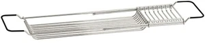 MENSOLA PORTA SAPONE IN ACCIAIO ESTENSIBILE PER VASCA LAVELLO 66 Cm - MAX 79 Cm - Foto 1 di 2