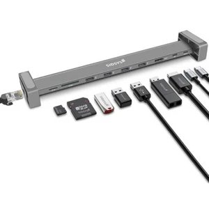 SIDSYS USB C Hub Multiport Adapter, 9 in 1 Hub for Laptop - Picture 1 of 11