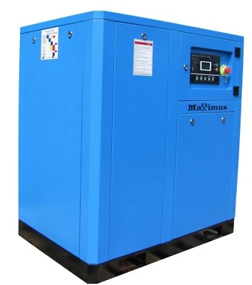 2025 Maximus 20 HP 81 CFM Direct Drive Rotary Screw Air Compressor 230V 3 Phase - Image 1 of 4