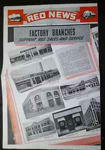 REO News Truck Trade Magazine Sept 1945 Original 8 pgs Factory Branches - Picture 1 of 2