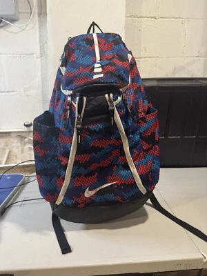 Nike Elite Sistema Cuádruple Cremallera Aros Baloncesto Mochila Bolsa Max Air Foto 1 de 4