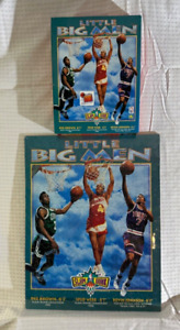 SET of 4 NBA - 1992 SLAM DUNK SERIES - JORDAN - EWING - 200 Pc PUZZLES COMPLETE