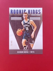 2018-19 Panini Donruss Kings /49 Blue Press Proof Dzanan Musa #3 Rookie RC - Picture 1 of 3