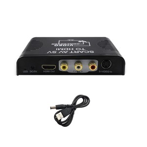 Scart AV S-video Composite AV RCA To HDMI 1080P Video&Audio Converter Adapter