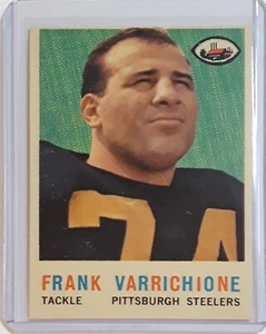1959 Topps Frank Varrichione #119 football card Pittsburgh Steelers - Picture 1 of 7