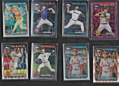 2024 Topps Chrome Update Lot (19) - All Parallels / Rookies/ Serial Cards - Image 1 of 4