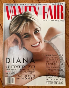 VANITY FAIR MAGAZINE BLACK AND WHITE ISSUE JULY 1997 PRINCESS DIANA - Picture 1 of 3