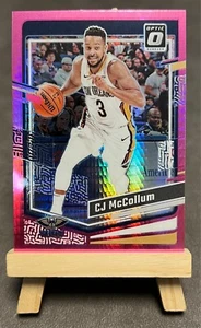 2023-24 Panini Donruss Optic Pink Hyper Prizm - CJ McCollum #105 / Pelicans - Bild 1 von 2