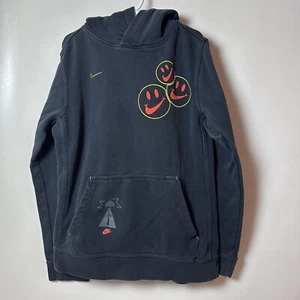 Nike NSW Go Extra Smile Hoodie Fleece Sweatshirt Youth Sportswear Sweater M - Picture 1 of 11