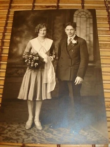 Foto d'epoca - Matrimonio sconosciuto - Foto 1 di 2