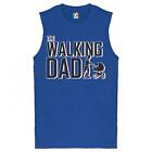 The Walking Dad Muscle Shirt Funny Father's Day Upgraded To Daddy Papa Men's