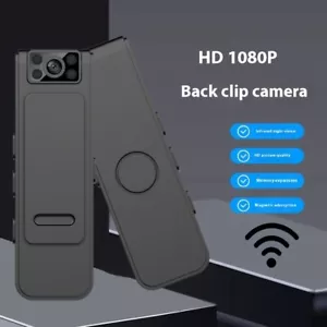 Cámara Wifi Portátil 1080P HD Grabadora de Video Visión Nocturna Policía Cuerpo Videocámara - Imagen 1 de 16