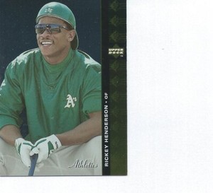 1994 Rickey Henderson Upper Deck SP Holo Oakland Athletics As #34