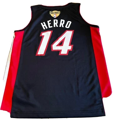 NBA Finals Youth medium Tyler Herro basketball jersey - Image 1 of 4