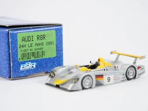 BBR models 1/43 AUDI R8R winner Le Mans 2001 #9 en boite - Imagen 1 de 12