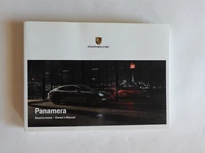 PORSCHE PANAMERA NEW OWNERS' MANUAL BOOCK WKD97101B2122 PANAMERA OWNERS MANUAL - Picture 1 of 11