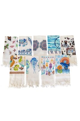 Auténtica toalla turca Peshtemal, ligera, de secado rápido, 100 % algodón Foto 1 de 4