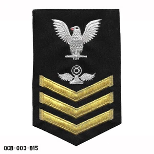 US Navy PO1 E6 Petty Officer First Class Air Traffic Controller Sleeve Patch USA - Picture 1 of 1